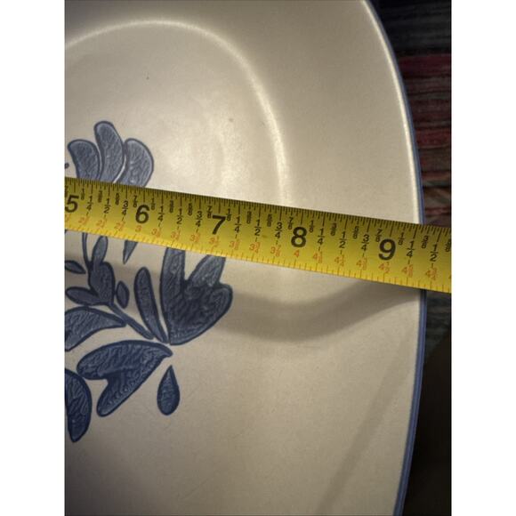 Pfaltzgraff Yorktowne Oval Platter 14’x 9.5’ Deep Meat Platter USA made EUC - Picture 3 of 7